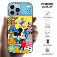 thumbnail image 3 of Funny Cartoon Anime Mickey Mouse (1) Phone Case Compatible with iPhone 13 Case Triple camera TPU Protective Cover Gift For IP13 Pro-6.1in, 3 of 6