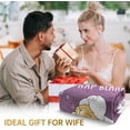 thumbnail image 7 of Christmas Wife Gifts from Husband - Gifts for Her Blanket, Wife Birthday Gift Ideas, Wedding Anniversary Romantic Gift for Wifey, Valentine's Mother's Day Present for Her, 7 of 7