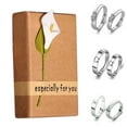 thumbnail image 4 of kurtrusly 2Pcs/set Men Women Couples Rings Wedding Party Crystal Letters Cuff Ring Love Matching Jewelry, 4 of 9