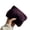 Dark Purple, variant on Mini Purple Pink Series Woolen Woven Coin Earphones Wallet