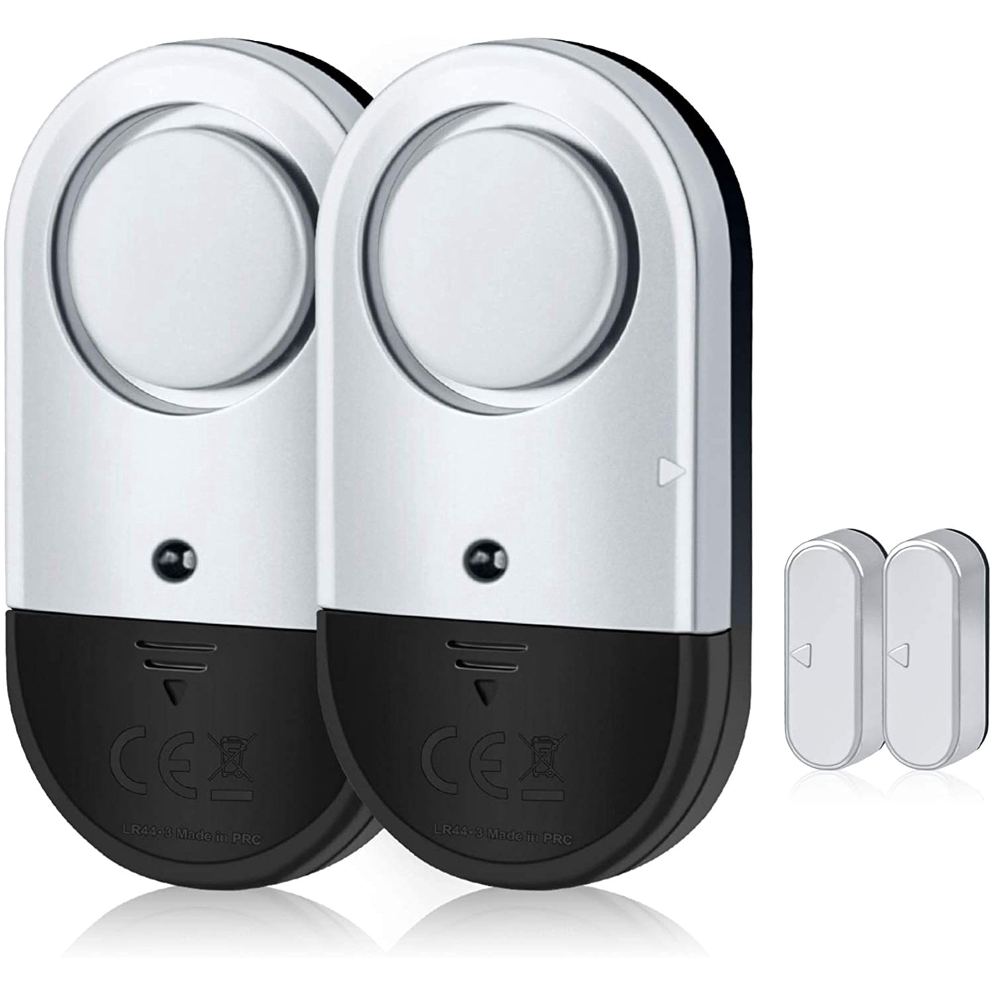AMERTEER 2Pcs Door Window Alarm 120DB Door Alarms For Kids Safety Window Pool Alarms Home Security Wireless Magnetic Sensor Burglar Alarm
