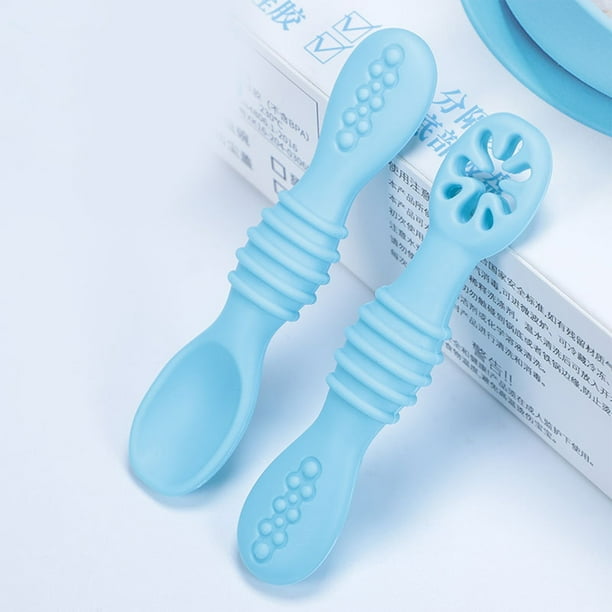 Cuchara de silicona para bebés Jadeshay 6 piezas Diseño de precisión