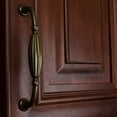 thumbnail image 3 of GlideRite 5 in. Center Fluted Cabinet Pull, Antique Brass, 3 of 4