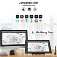 thumbnail image 6 of VEIKK VK2200Pro Drawing Tablet Monitor 21.5" Full HD Display,16384 Pen Pressure Stylus Graphic Tablet with Adjustable Stand, 6 of 9