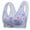 Light Blue, variant on Bras for Women for Bra Front-Closure Tank Top Light Ice Silk Printed Buttoned Underwear optimal for elderly Green 42