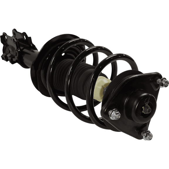 Shock Absorber and Strut Assembly Compatible with 2011 Hyundai Sonata Front, Passenger Side Black