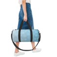 thumbnail image 5 of Lafuoo Snowflake Snowing Pattern Round Duffel Bag with Adjustable and Detachable Shoulder Strap Sports Gym Bag for Travel, Business, Sports-One Size, 5 of 5