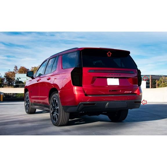 For The BlingLights Tinted Taillight Protection Film Covers for Chevrolet Tahoe (all years)