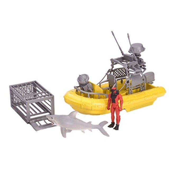 walmart shark boat toy