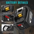 thumbnail image 6 of 4PACK 10.0Ah Battery Replacement for Makita 18V Battery 18 Volt BL1890B BL1860B BL1850B BL1840B BL1830B BL1815 Battery, 6 of 10