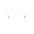 thumbnail image 4 of sweethay Ins Twelve Zodiac Sign Retro Amistad Collar Ins Delicado Antióxido Colgante Accesorio de Moda Géminis Plata Type2 NO2, 4 of 6