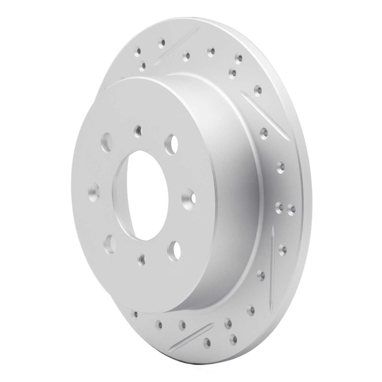 Dynamic Friction Company 830-59014L DFC Geoperformance Rotor - Drilled and Slotted