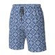 thumbnail image 4 of Balery Stylized Flowers Vintage Boho Traje de Baño Estilo Hawaiano para Hombre, Shorts de Secado Rápido con Bolsillos-X-Large, 4 of 6