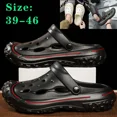 thumbnail image 2 of Zapatillas de verano para hombre 2024, zuecos para exteriores Gardan, zapatos casuales para hombre, sandalias de lujo de moda, zapatillas cómodas para el hogar suaves de gran tamaño 46, 2 of 6
