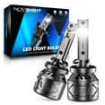 thumbnail image 1 of Bombillas LED para faros antiniebla NOVSIGHT 880, 60 W, 13000 LM, 6500 K, paquete de 2, 1 of 6