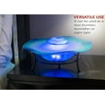 Xbrand Tabletop Blue Aromatherapy Mist Fountain Aroma Diffuser w/Inline