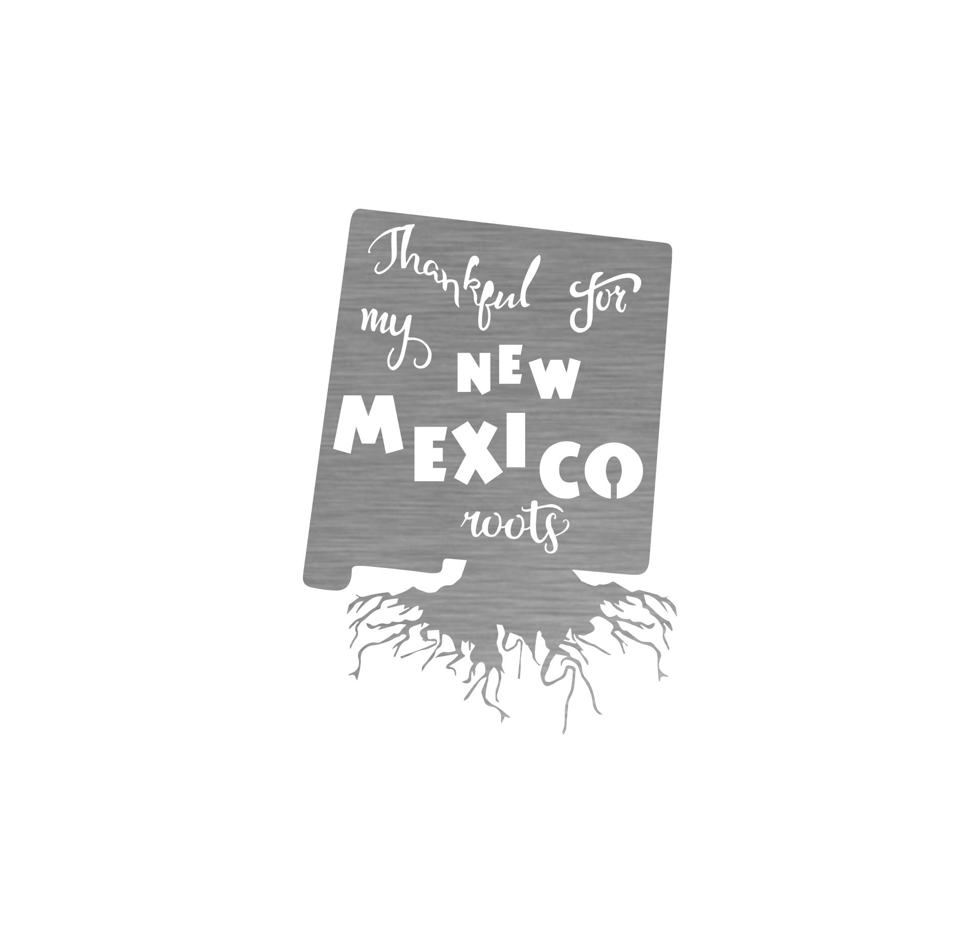 Precision Metal Art New Mexico Roots Steel Laser Cut Wall ArtFinish