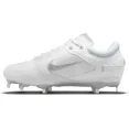 thumbnail image 3 of Nike Hyperdiamond 4 Women's Softball Cleats Metal Spikes Elite White/Grey/Platinum 11, 3 of 5