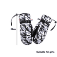 thumbnail image 2 of Thermal Gloves Cycling Wind and Cold Ski Halter Mittens, 2 of 5
