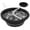 Black, variant on Threns Face Bowl for Ice with Built-In Ice Tray, Collapsible Silicone Facial Ice Bath Bowl for Cold Plunge Therapy, Skin Tightening and Acne Relief, Black Portable Spa Tool for Home Travel