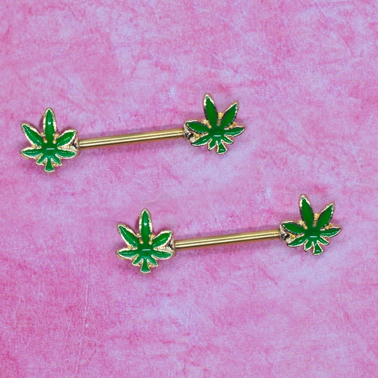 Weed clearance nipple rings