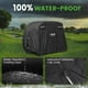thumbnail image 2 of Funda para carrito de golf para 2, 4 o 2 pasajeros, impermeable, 10 litros, color negro, 2 of 7