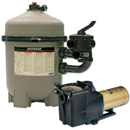 pool hayward filter grid ground system pro vertical sq ft