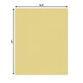 thumbnail image 2 of Soft Yellow 13.5x17 Uncut Art Mat Board - No Opening - 1 Mat, 2 of 7