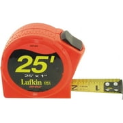 Lufkin PHV1425 Power Return Tape, 1-Inch by 25-Feet, Hi-Viz Orange