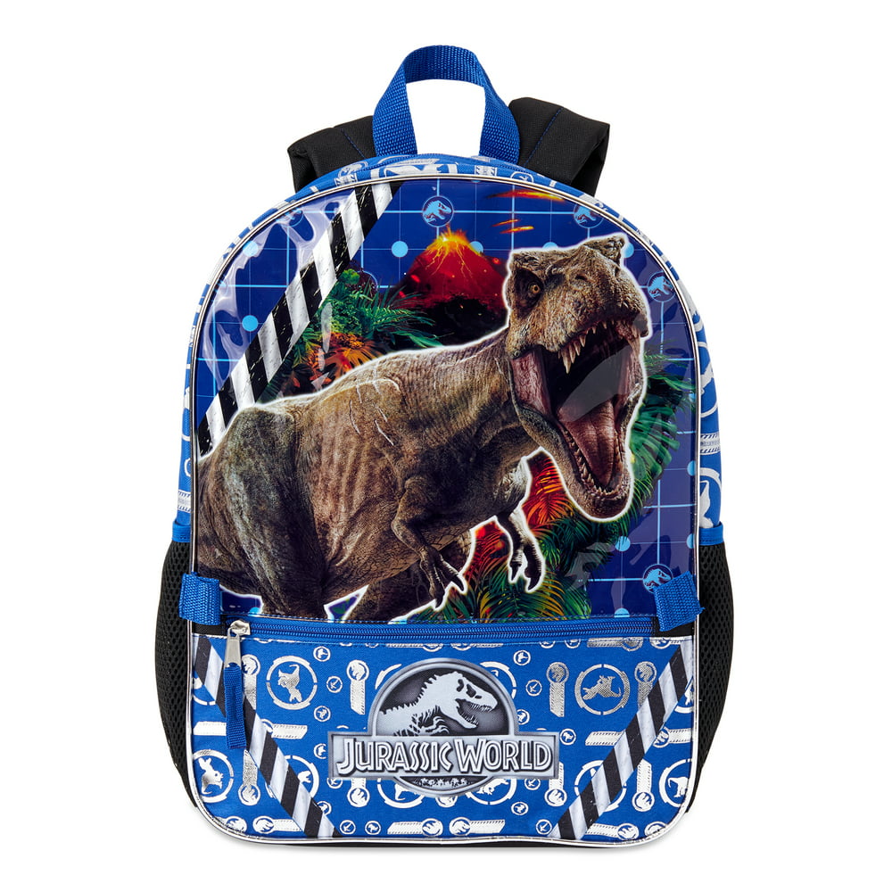 Jurassic World - Jurassic World Dinosaur Backpack with Lunch Bag ...