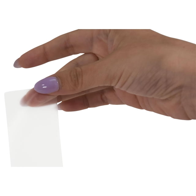 Protectores de Etiquetas KAPCO LP008 Redondos 3.8x5 cm Transparentes 500 unidades