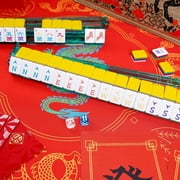 Mahjong set Classic Bold Flower Premium tile game by Mad About Mahj