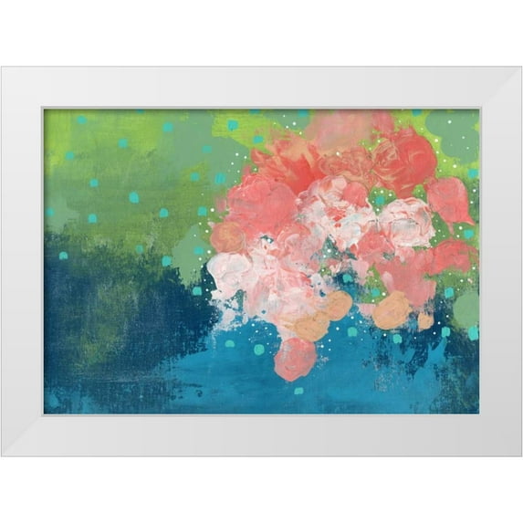 Ogren, Sarah 18x14 White Modern Wood Framed Museum Art Print Titled - The Bouquet
