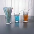Straws Independent Packaging Color Disposable Plastic Straws Bent DIY ...