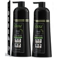thumbnail image 4 of Hair Dye Shampoo Dexe for Men & Women Instant Fast Black Gray Hair Cover 3 in 1 ( 2 Pack ) 400ml/each 5-Min, 4 of 4