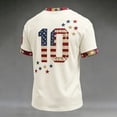 thumbnail image 4 of USA Soccer Jersey for Men, 2026 USA Soccer Short Sleeve United States Team Fan International Football Shirt, Retro Streetwear Crewneck Top, 4 of 8