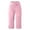 Pink, variant on AJGRHE Girls Summer Casual Wear Loose Fit Shorts With Pockets Comfortable Play Outfits For School And Outdoor Activities Pink 7-8 Years