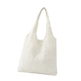 thumbnail image 4 of Bolso Tote para Mujer, Bolso de Compras con Asa Cómoda, Bolso de Lona Bordado de Gran Capacidad, Adecuado para La Escuela, Viajes Y Compras de Ocio., 4 of 9