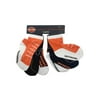 Harley-Davidson Little Boys' Knitted-In Shoe Socks, 3 PK, Orange 7070490 (7/8), Harley Davidson