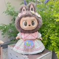 thumbnail image 5 of Para ropa de labubu de 58 cm, ropa para bebé ZIMOMO, ropa de vinilo LABUBU de peluche, linda ropa para muñeca, 5 of 5