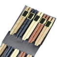 thumbnail image 2 of asddcavvf Reusable Chopsticks Japanese Natural Wooden Classic Style Outdoor Table Setting for 2 End Table Doilies, 2 of 7