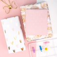 thumbnail image 5 of MAYPLUSS Wrapping Paper Roll - Mini Roll - 17.3 inch X 120 inch Per roll - 3 Different Pinke and Gray Floral Design (43.2 sq.ft.ttl), 5 of 6