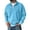 67#Light Blue, variant on Fall Sweatshirt for Men Quarter Zip Pullover Gym 3/4 Zip Pullover Long Sleeve Cold Weather Polo Sweaters Mint Green 2XL