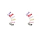 thumbnail image 4 of Minnieouse 6 piezas de medias para niños, calcetines tobilleros transpirables de algodón, cómodos de usar, manguera de estilo Simple, color Chica de puro color 8-10 2Conjunto, 4 of 6
