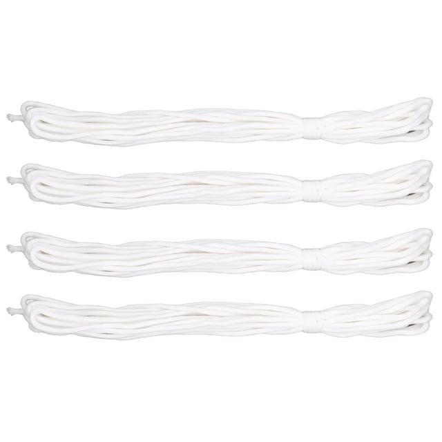 Cuerda de algodón con riego automático, 4 piezas, macetero de algodón con riego automático, cordón de mecha para maceta, cordón absorbente de algodón con riego automático, funcionalidad versátil Jadeshay A