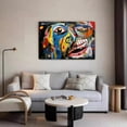 thumbnail image 5 of An Abstract Depiction Of An Intense Expression Poster Decorative Painting Canvas Wall Art Living Room Posters Bedroom Painting,Frame-style,12x18inch(30x45cm), 5 of 8