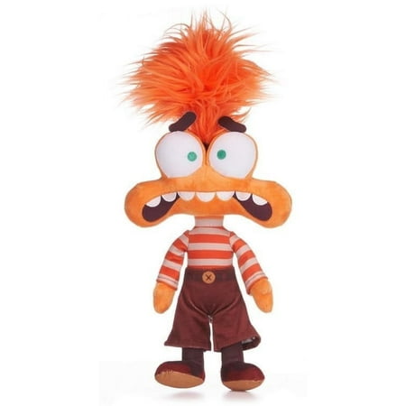 JiaToys Stuffed Animals,Toyworld Inside Out 2 Soft Toy Anger Plush 12 inch Emotion Plush (Anxiety)
