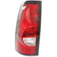 thumbnail image 2 of Halogen Tail Light For 2004-06 Chevy Silverado 1500 Fltside Left w/Blk Trim CAPA, 2 of 5