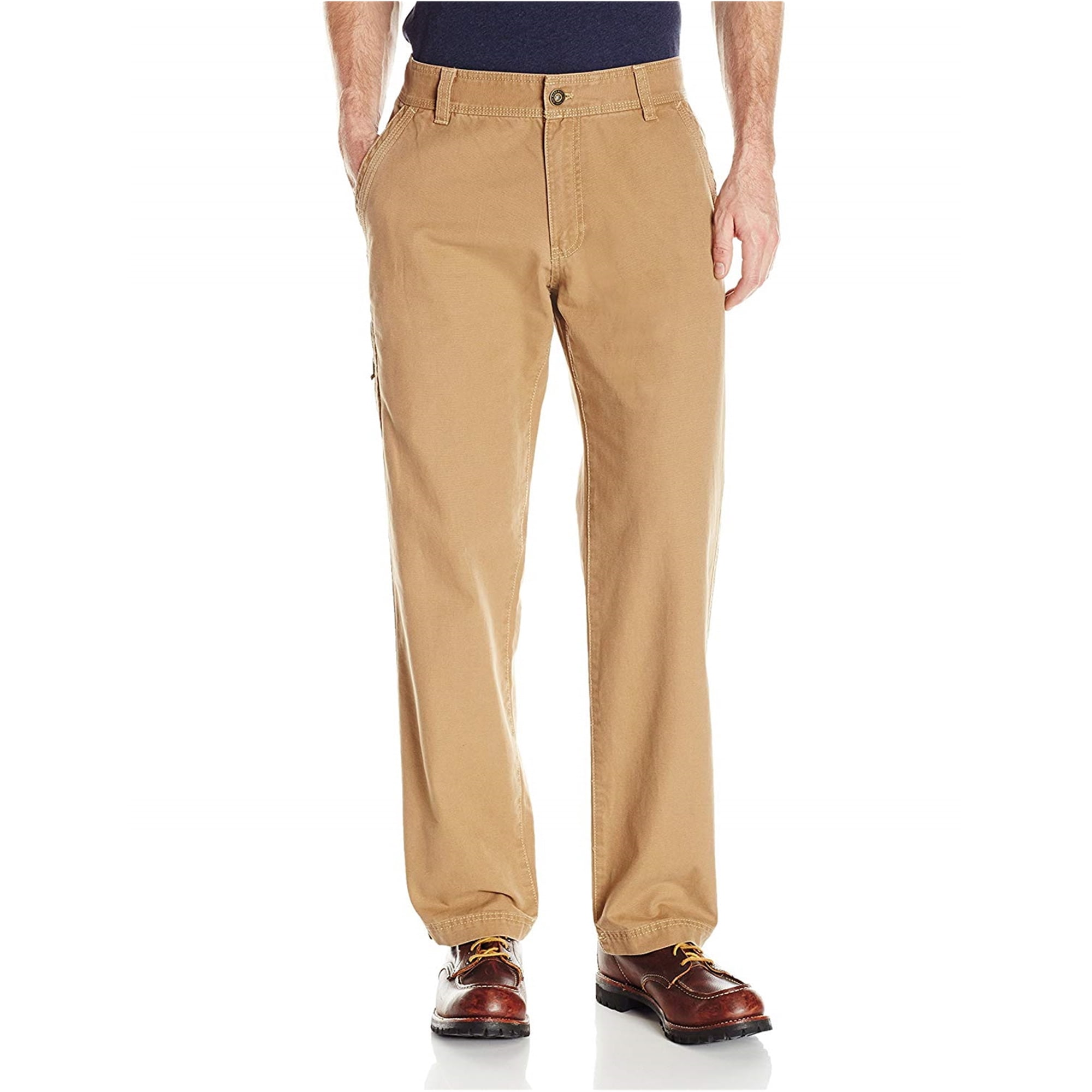 G.H Bass & Co Mens Flat Front Canvas Terrain Pant G.H Bass & Co Mens Flat Front Canvas Terrain Pant
