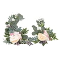 thumbnail image 3 of Hanging Flowers Swag, ABS Widely Applicable Weather  Flowers Swag 2pcs with Clip for Wedding, 3 of 8